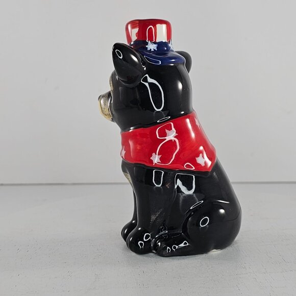 Fourth Of July Chihuahua Dog Figurine Patriotic Red White Blue - Picture 5 of 7